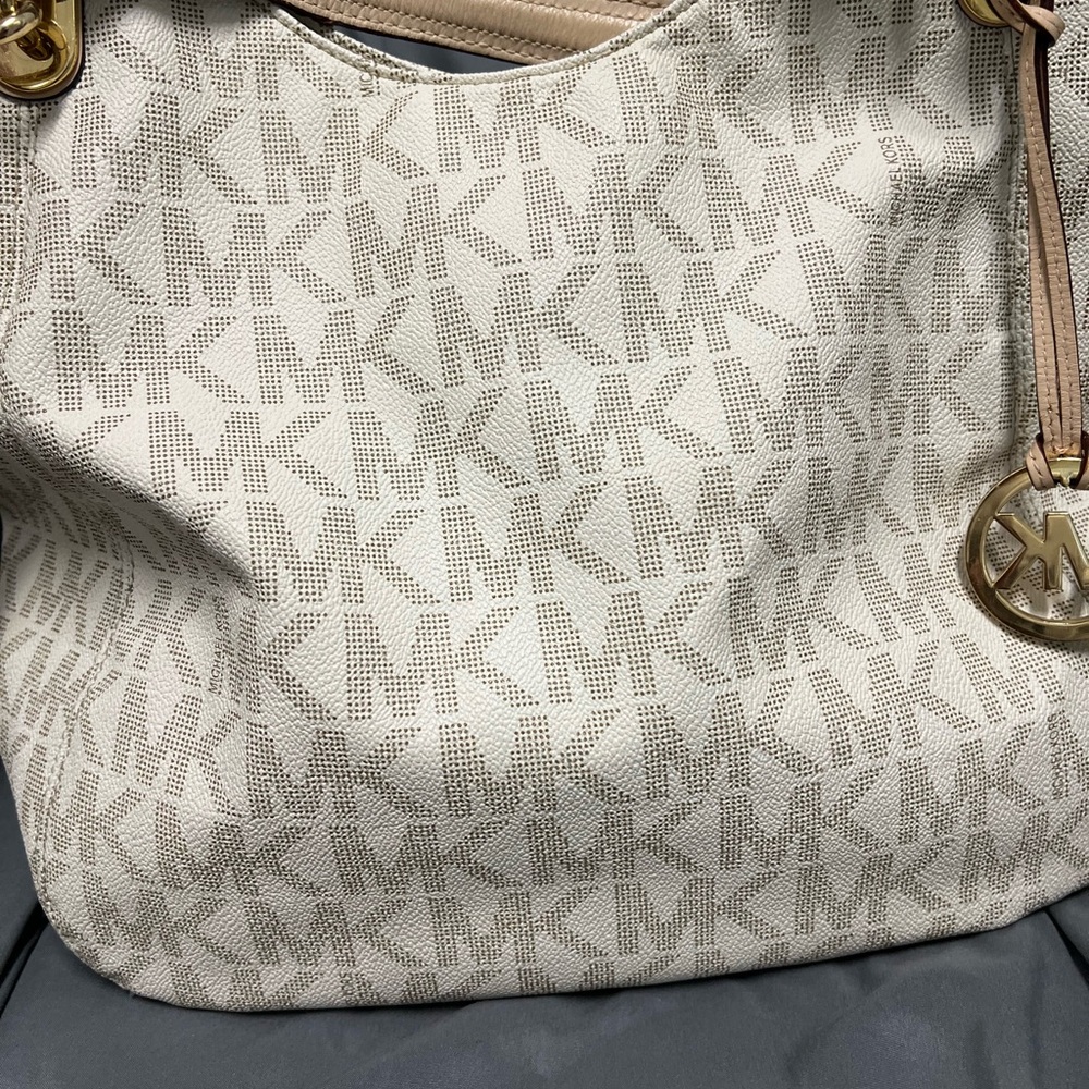 MICHAEL KORS BEIGE TOTE - Picture 10 of 14